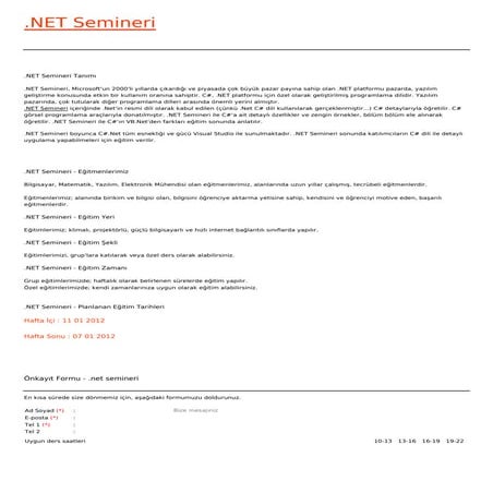 C sharp-semineri