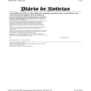 C. da Silva e Fitch rating