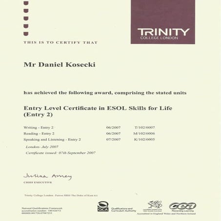 ESOL Entry3 | PDF