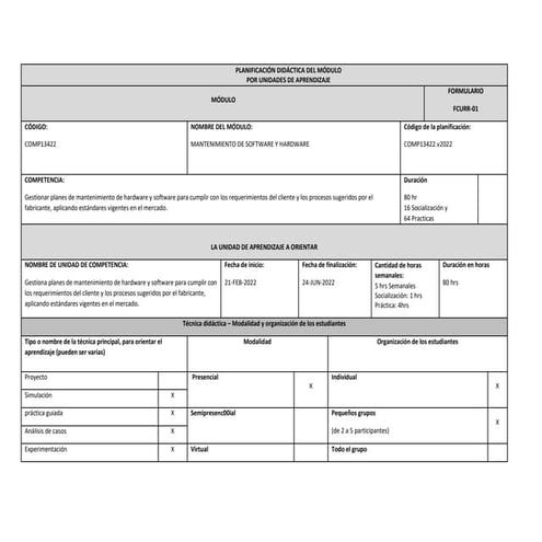 C01-2022-Mantenimiento de Software y Hardware este se debe de mostrar para configuraciones