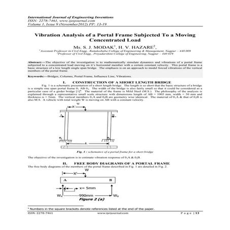 International Journal of Engineering Inventions (IJEI)