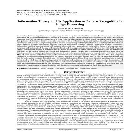 International Journal of Engineering Inventions (IJEI), 