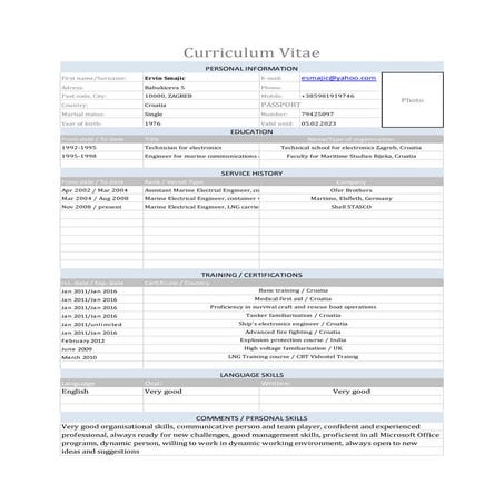 MARKO ZANKO CV | RTF