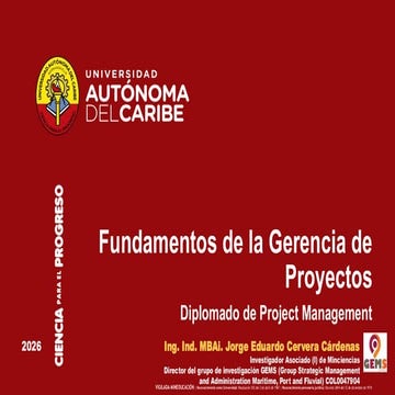 INTRODUCCION A LA GESTION DE LOS PROYECTOS | PDF