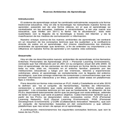 Tarea 01 - Nuevos Ambientes de Aprendizaje