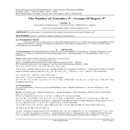 The Number of Transitive P- Groups Of Degree P3