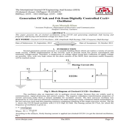 Mini Project 2 - Frequency Shift Keying (FSK) Modulator and Demodulator ...