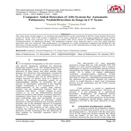 The International Journal of Engineering and Science (The IJES)