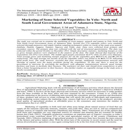 The International Journal of Engineering and Science (The IJES) | PDF