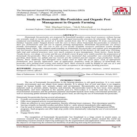 The International Journal of Engineering and Science (The IJES)