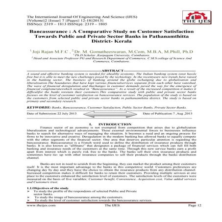 The International Journal of Engineering and Science (The IJES) | PDF