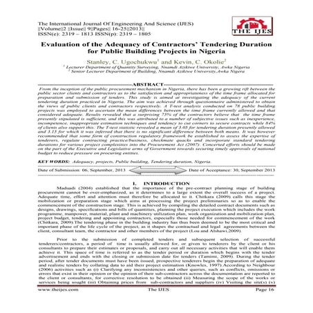 Effect of quality culture on building construction project in nigeria ...