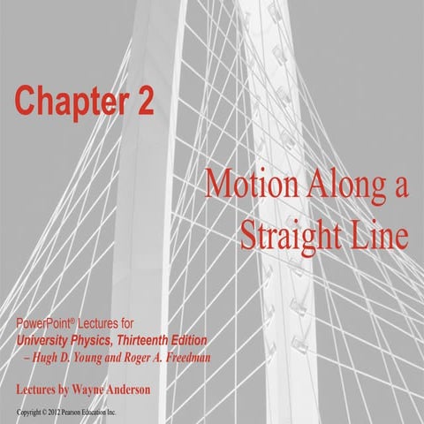 c02 Motion Along a Straight Line or ID Motion