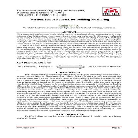 Real Time Structural Monitoring for High Rise Buildings and Bridges | PDF