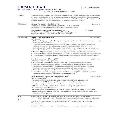 My Resume | DOC