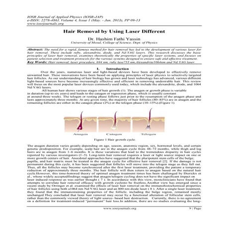 Hair Removal by Using Laser Different