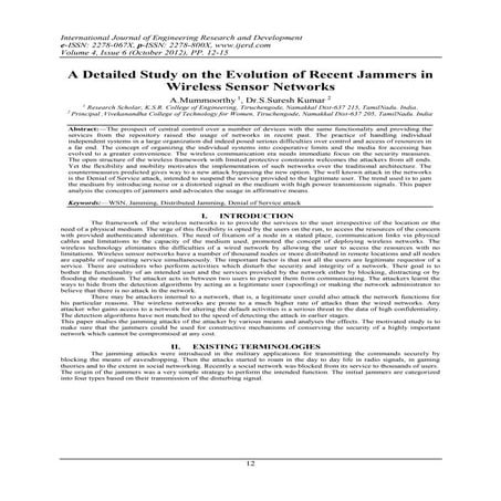 International Journal of Engineering Research and Development (IJERD)