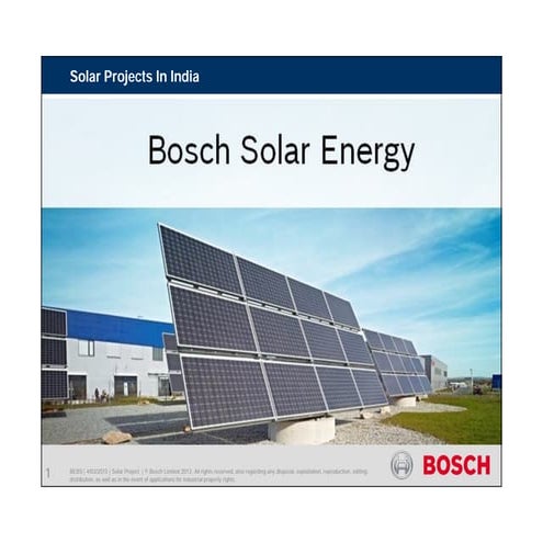 Bosch Solar PV Solution-2015