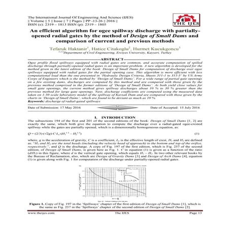 An efficient algorithm for ogee spillway discharge with partiallyopened radia...