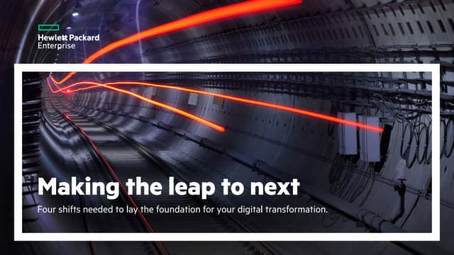 Making the Leap to Next
