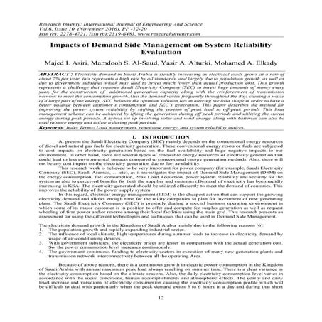 Impacts of Demand Side Management on System Reliability Evaluation