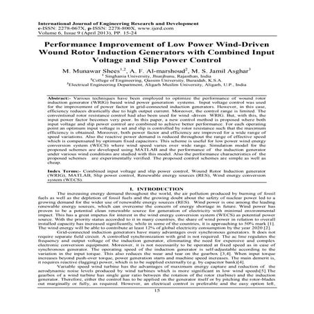 Welcome to International Journal of Engineering Research and Development (IJERD)