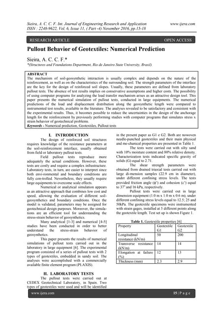 Soil sheet pile interaction part ii numerical analysis and simulation ...