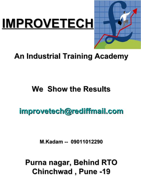 Improvetech Training - On Lean