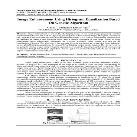 International Journal of Engineering Research and Development (IJERD)