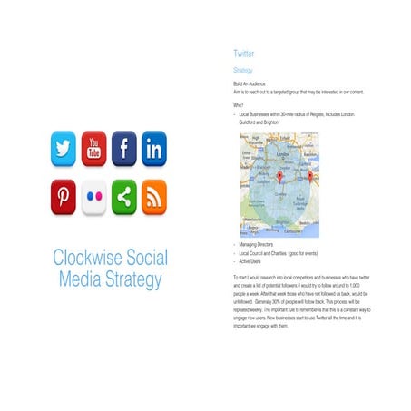 Clockwise Social Media Strategy