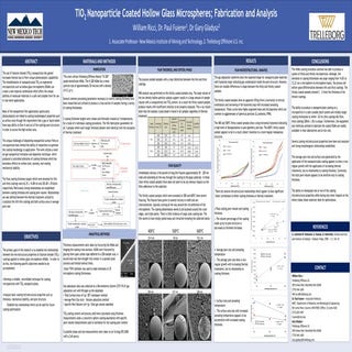 Masters Thesis Poster Session_Ricci_TiO2_coated_microspheres_2011