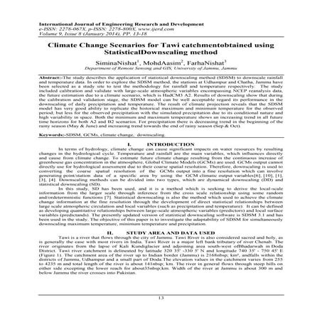 International Journal of Engineering Research and Development