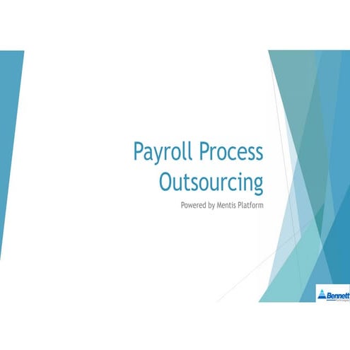 Payroll Process Outsourcing