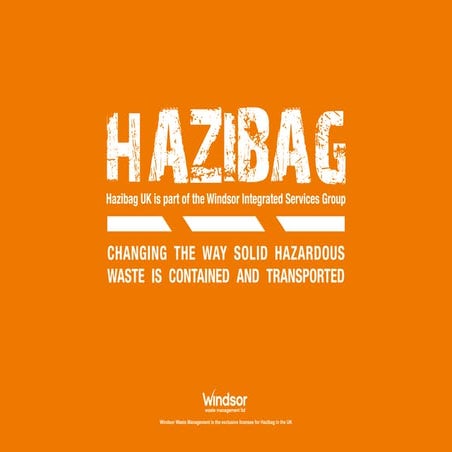 Hazibag benefits brochure
