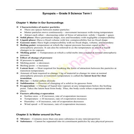 General Science - Quick Notes - Prelims .pdf