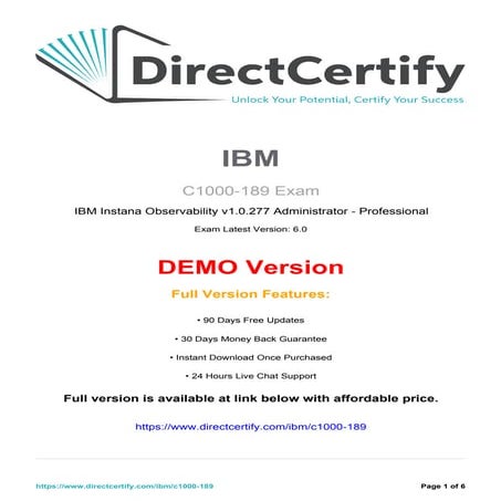 IBM Instana Observability v1.0.277 Administrator – Professional