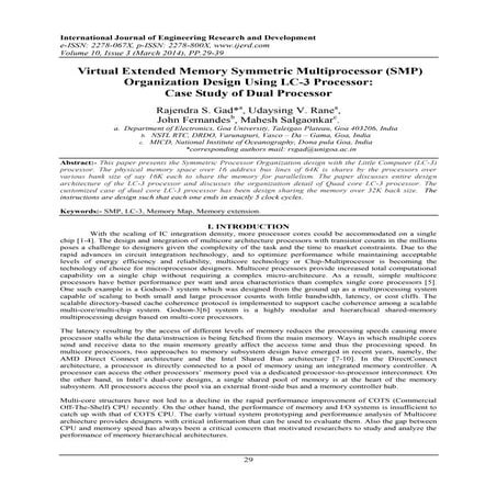 International Journal of Engineering Research and Development