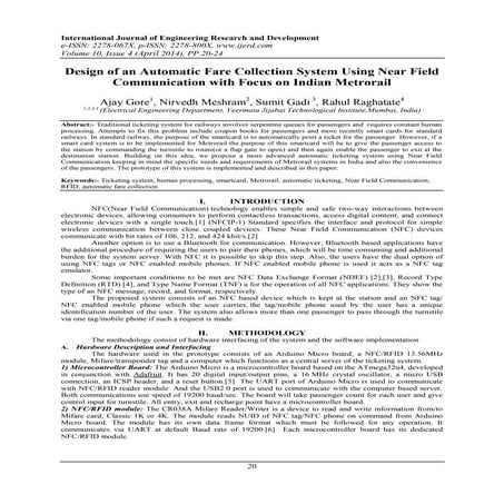 International Journal of Engineering Research and Development