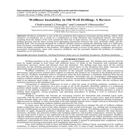Problems during Drilling a Well | PDF