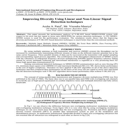 International Journal of Engineering Research and Development