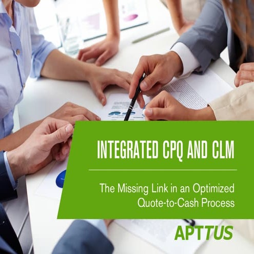 Integrated CPQ and CLM White Paper