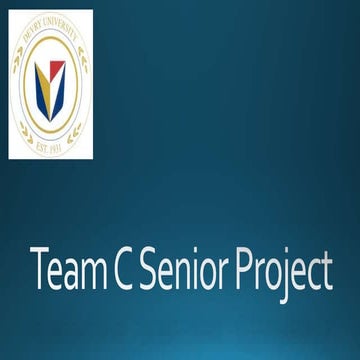 Team C Senior Project_DonK