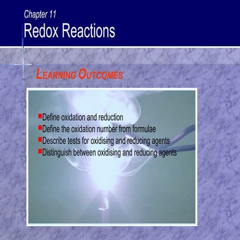 C11 redox reactions