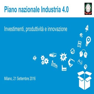 Presentazione Piano Industria 4.0