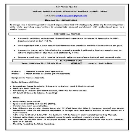 Rafi_Quadiri-4 Years Experience in Finance & Accounting