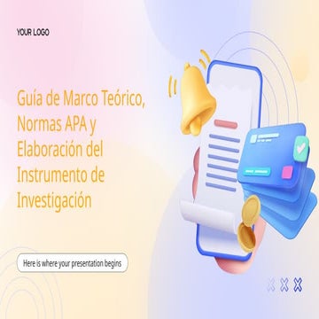 C14Guía de Marco Teórico, Normas APA y Elaboración del Instrumento de ...