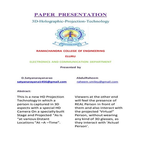 3d holographic design