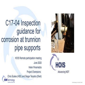 C17-04 Inspection guidance for corrosion at trunnions June 2020 v6.pptx