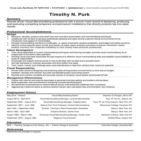 Tim Purk__resume__May2016