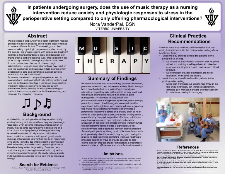 EBP PosterMusic Therapy